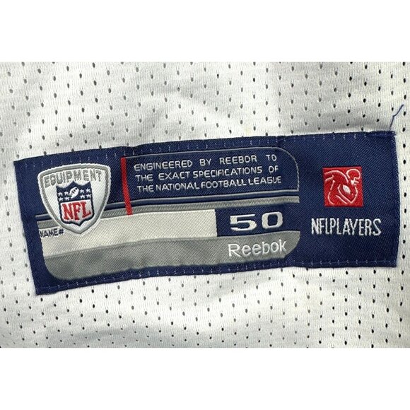 Vtg Reebok NFL Munnesota Vikings Percy Harvin #12 Jersey Men 50 White Purple - Picture 4 of 9